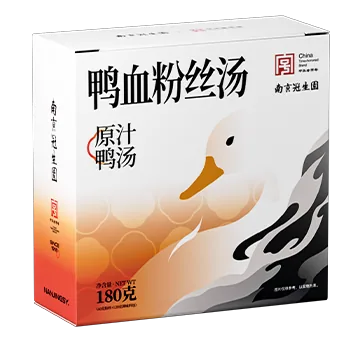 原汁鸭汤鸭血粉丝汤公开包装主图
